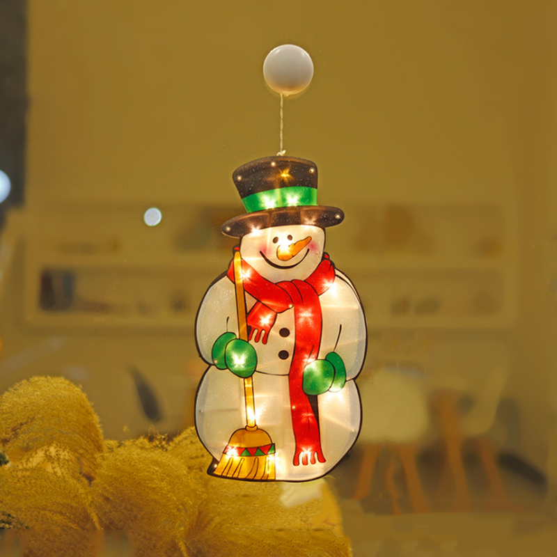 1+1 GRATIS | FestlichFlair™ – Weihnachtslichterkette für Fenster