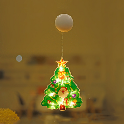 1+1 GRATIS | FestlichFlair™ – Weihnachtslichterkette für Fenster