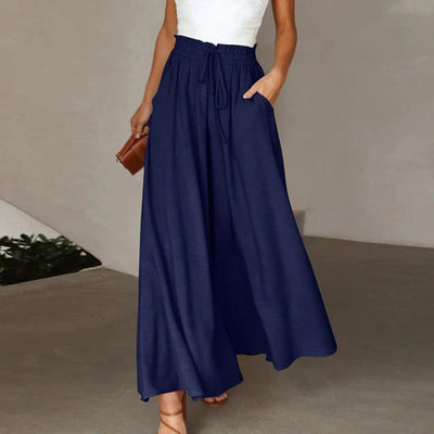 Lockere Hose Mit Weitem Bein Für Damen | Sommer