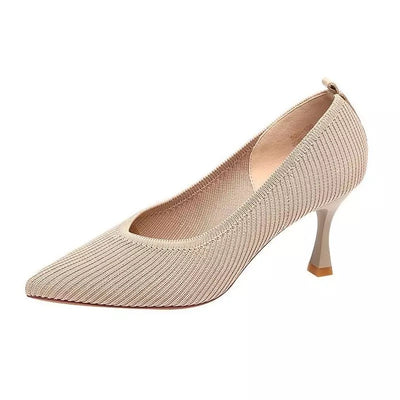 Mesh - Atmungsaktive Square-Heels