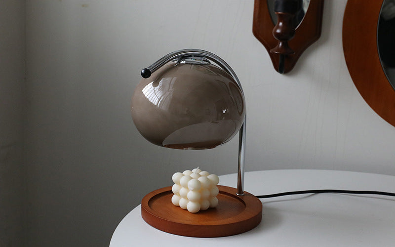 Aromatherapie Kerzenwärmer Lampe | Einstellbare Helligkeit | Glas & Metall Design