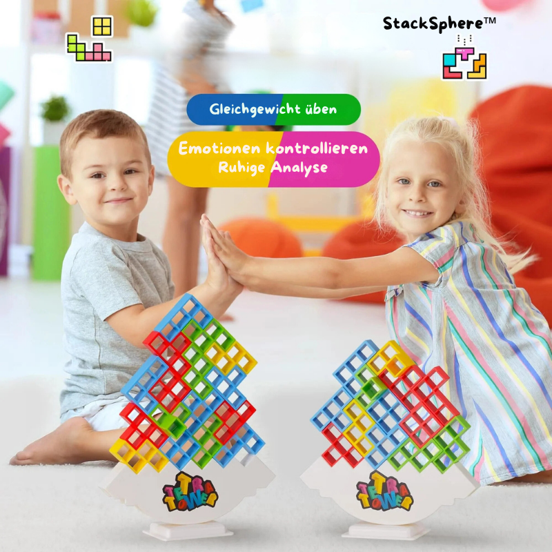 StackSphere™ Bauspiel Fördert Kreativität und Geschicklichkeit