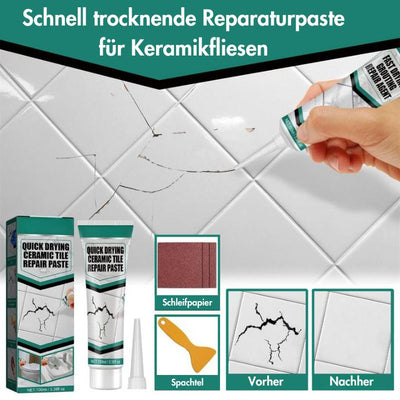 FixKeram™ Schnell trocknende Reparaturpaste für Keramikfliesen