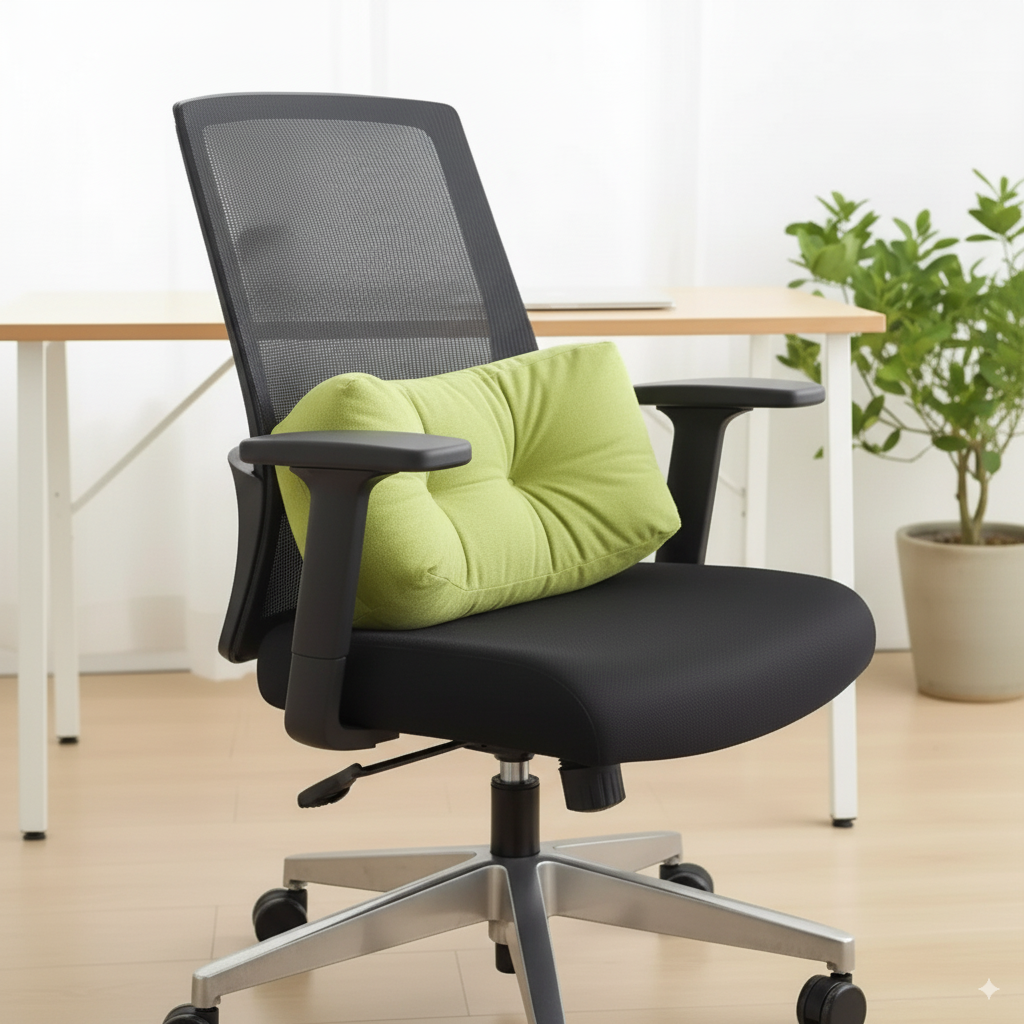 Ergonomisches Sitzkissen | Orthopädische Rückenstütze | Schmerzlindernd & Atmungsaktiv | Für Büro & Zuhause