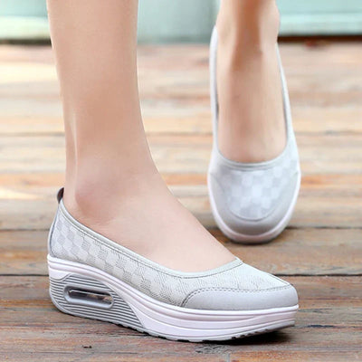 CozyStride™ Bequemer Plateauslipper mit vulkanisiertem Absatz
