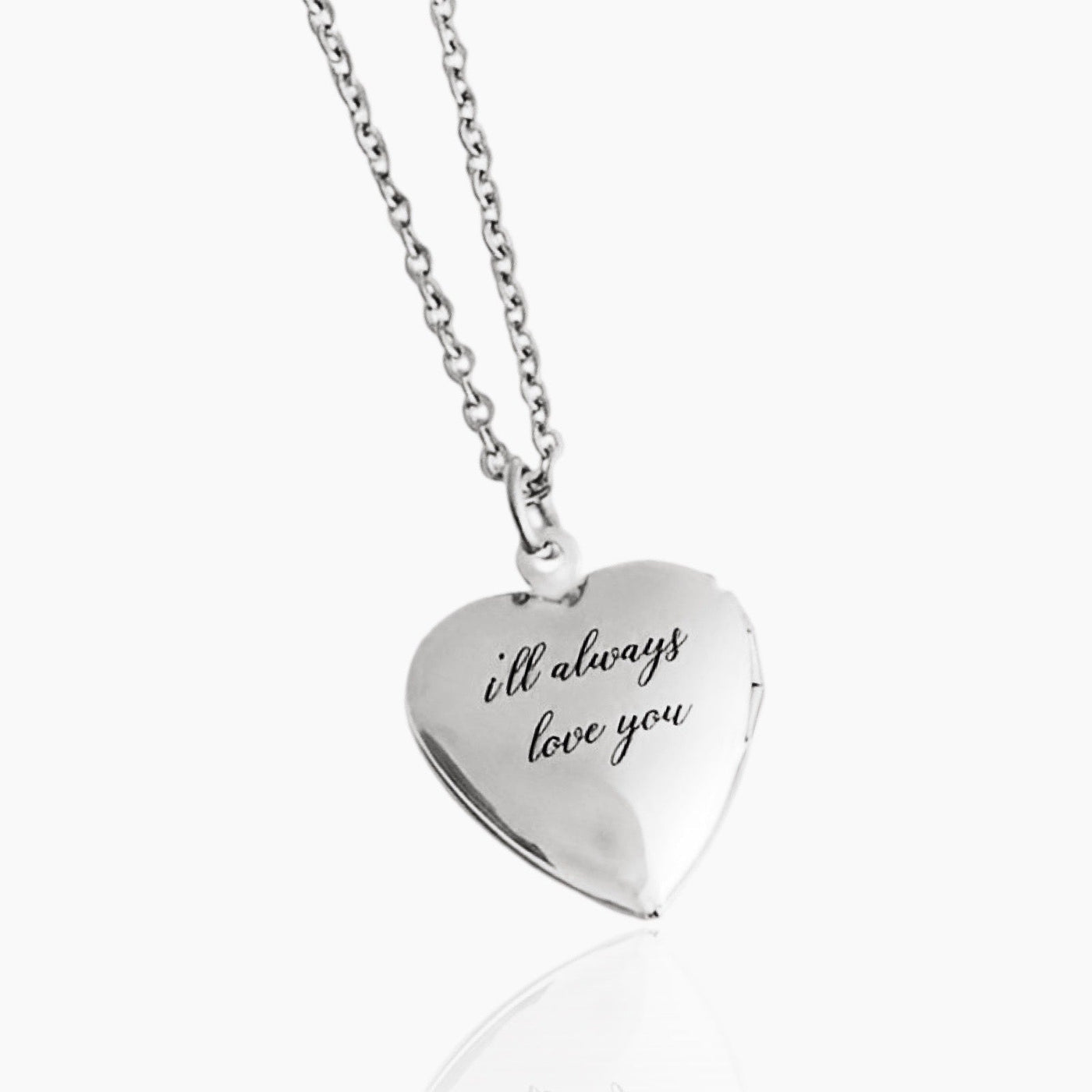 ErinnerungHerz™ Charm mit eingraviertem Sentiment