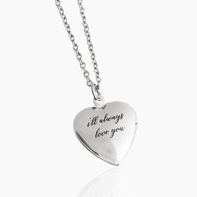 ErinnerungHerz™ Charm mit eingraviertem Sentiment