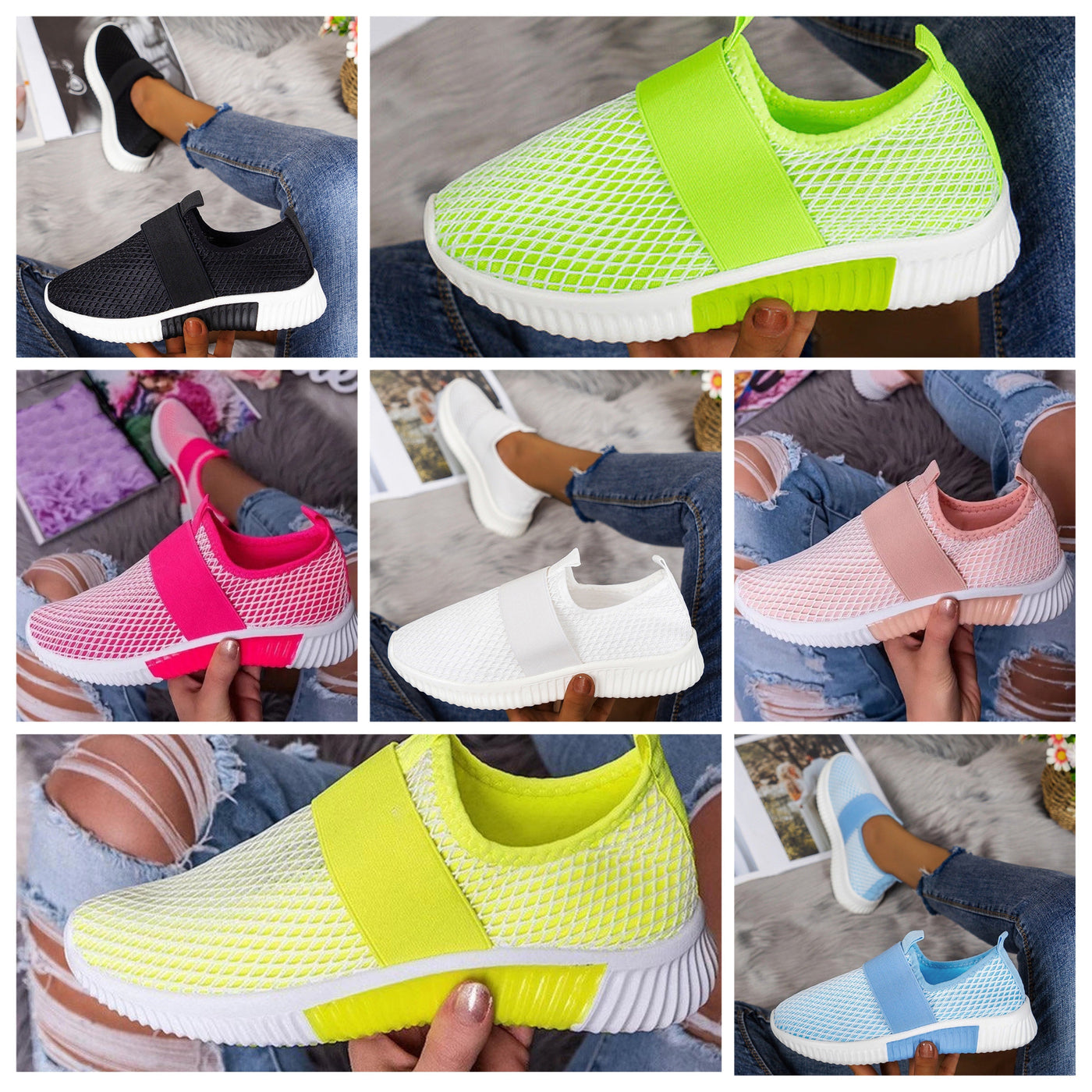 "Adriana" Trendige Sneaker