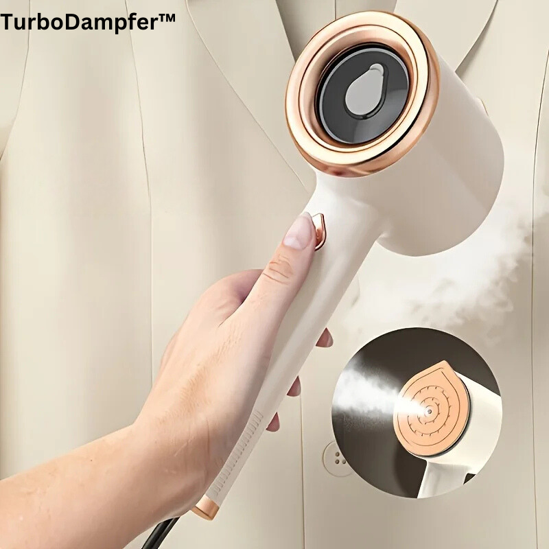 TurboDampfer™ Tragbares Dampfbügeleisen für müheloses Glätten