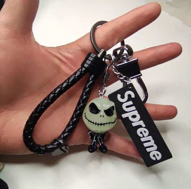 Leuchtender Tumbler Jack & Sally | Leuchtender Becher 1200 ml | Isoliert & Doppelwandig | Halloween & Weihnachts Edition