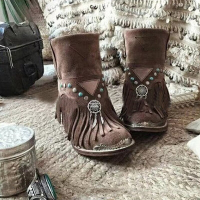"Kate" Vintage Stiefeletten