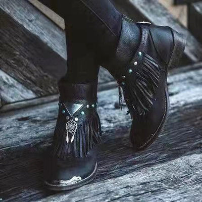 "Kate" Vintage Stiefeletten