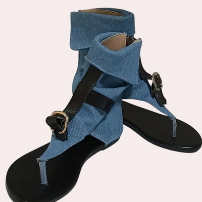 Leona- Denim Sandalen für Damen