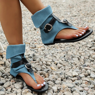 Leona- Denim Sandalen für Damen