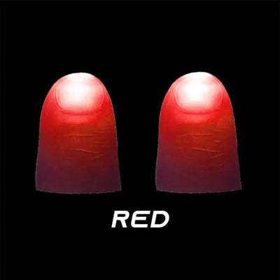 Magisches Daumenlicht | LED-Zaubertrick für Kinder & Erwachsene | Realistische Daumenkappen | Party & Bühnenshow