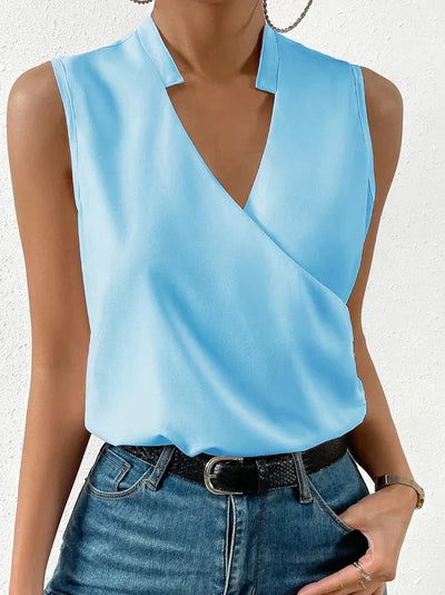 Weiches Sommertop Mit V Ausschnitt Für Damen | Lässig
