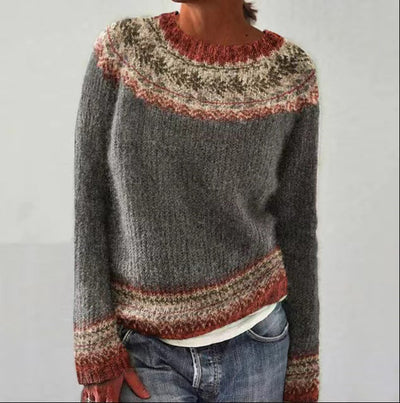 Livia – Vintage Strickpullover für einen frischen Frühlingslook