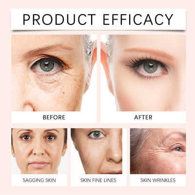 Anti-Falten-Creme | Sofort Glättender Faltenfüller mit Vitamin C & Hagebuttenöl | Für Straffe, Strahlende Haut