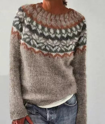 Livia – Vintage Strickpullover für einen frischen Frühlingslook