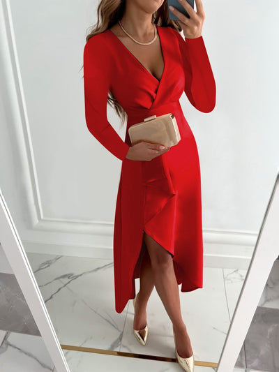Gaby™ – Elegantes Frauenkleid aus Weichem Stoff