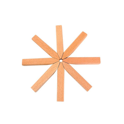 Trivet™ Untersetzer aus Holz für Warme Gerichte