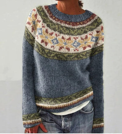 Livia – Vintage Strickpullover für einen frischen Frühlingslook