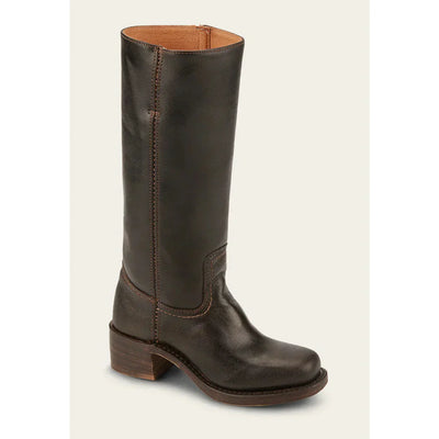 Damen Stiefel | Karree-Design mit Blockabsatz | Rutschfeste Sohle
