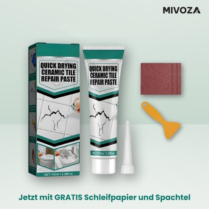 FixKeram™ Schnell trocknende Reparaturpaste für Keramikfliesen