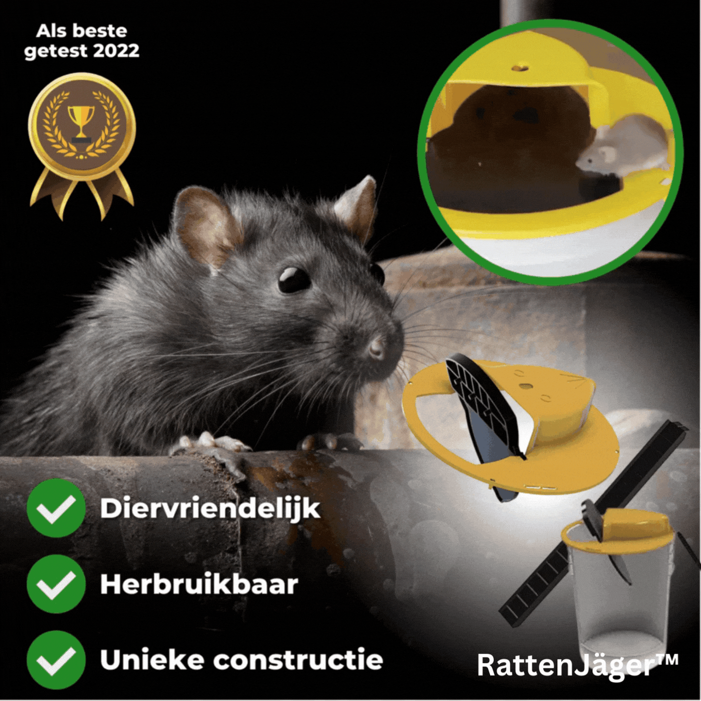 CritterTrap™ Instant Trap Action