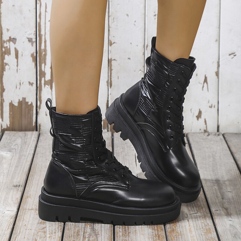 "Georgina" Stylische Schnürboots
