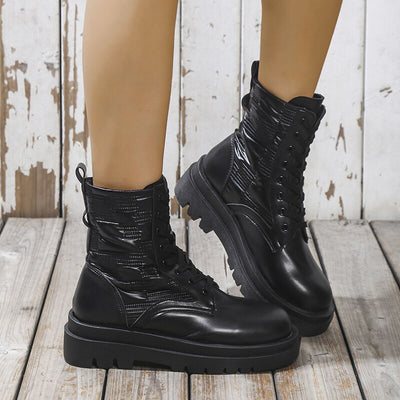 "Georgina" Stylische Schnürboots