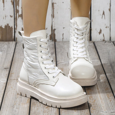 "Georgina" Stylische Schnürboots