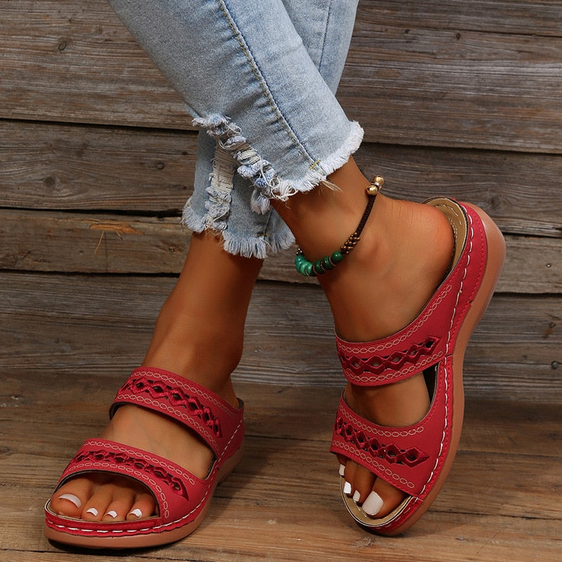 Heidi | Gepolsterte orthopädische Sandalen