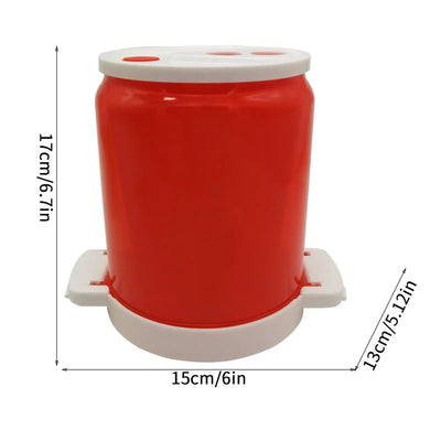 Mikrowellen Speck Kochgerät | Fettfreier Speckgarer | BPA-frei | Spülmaschinenfest & Spritzschutz