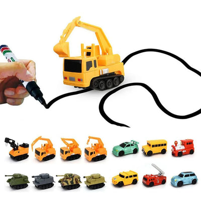 Kinder Spielzeugauto mit Linienverfolgung | Interaktives Lernspielzeug | Kreativ & Bildschirmfrei