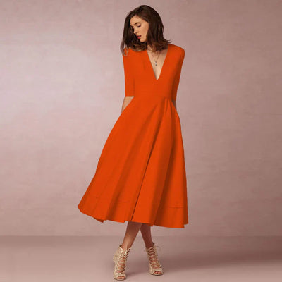 Elegantes Abendkleid Für Damen | Midi