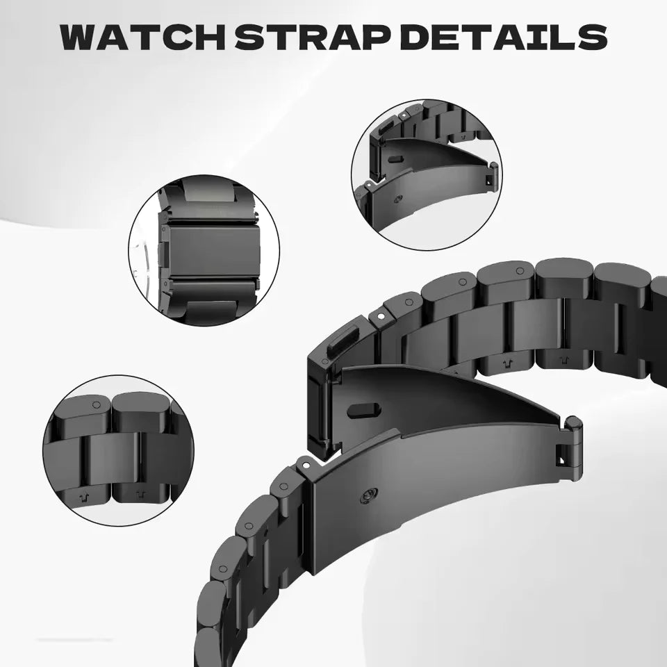 Smartwatch | Fitness- & Gesundheitsüberwachung | Anrufe & Benachrichtigungen | Wasserdicht