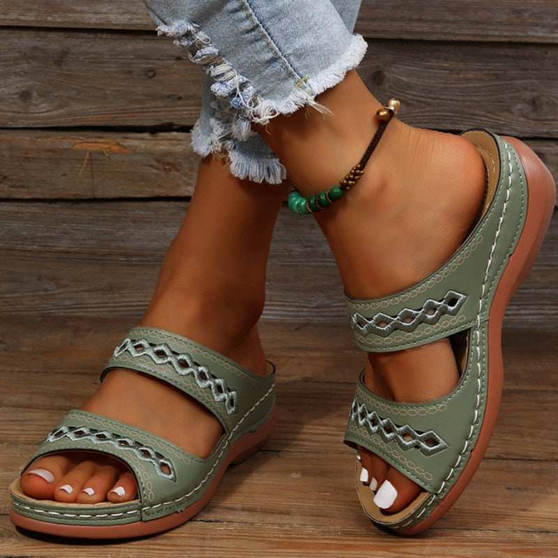 Heidi | Gepolsterte orthopädische Sandalen