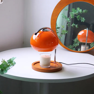 Aromatherapie Kerzenwärmer Lampe | Einstellbare Helligkeit | Glas & Metall Design