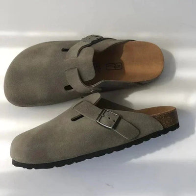 unisex leder boston sandalen: stil und qualität in einem