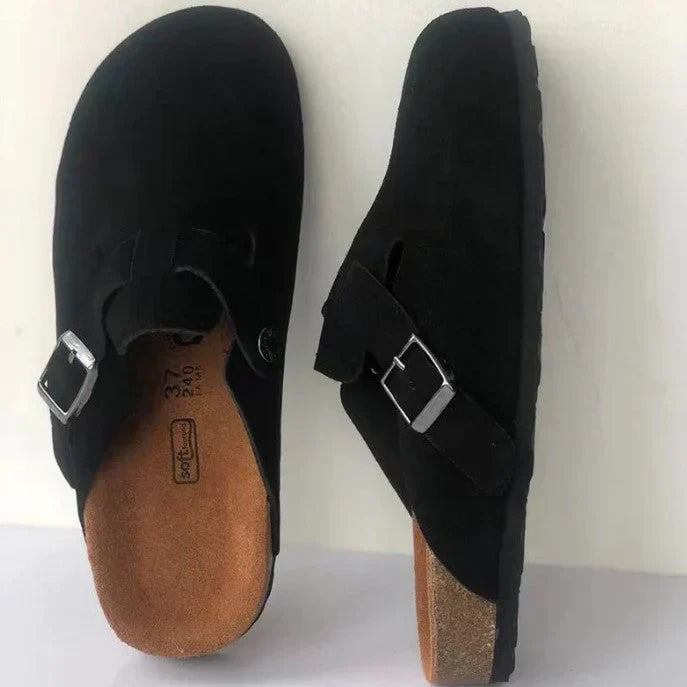 unisex leder boston sandalen: stil und qualität in einem