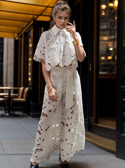 Melanie™ Anmutiges Zweiteiler-Set