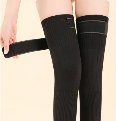 Kaschmir Kniewärmer | Verstellbare Kniepolster für Wärme & Komfort | Unisex | Verschiedene Größen & Farben