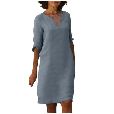 Masami™ | Elegant V-neck-Kleid