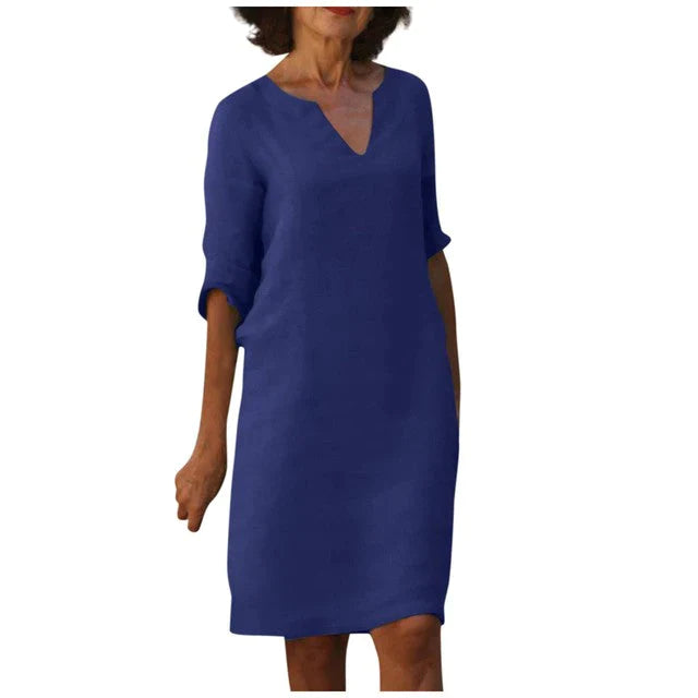 Masami™ | Elegant V-neck-Kleid