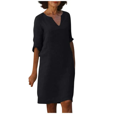 Masami™ | Elegant V-neck-Kleid