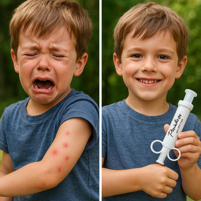 2+2 Gratis | Insektenstich Entferner | Gift- & Stichsauger aus Silikon | Soforthilfe bei Mücken- & Wespenstichen | Für Kinder & Erwachsene