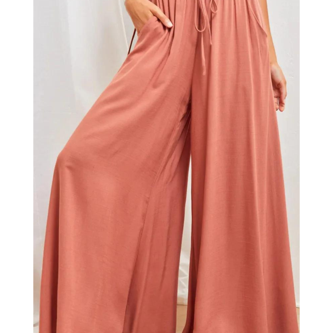 Lockere Hose Mit Weitem Bein Für Damen | Sommer