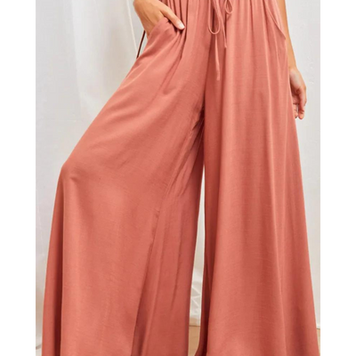 Lockere Hose Mit Weitem Bein Für Damen | Sommer