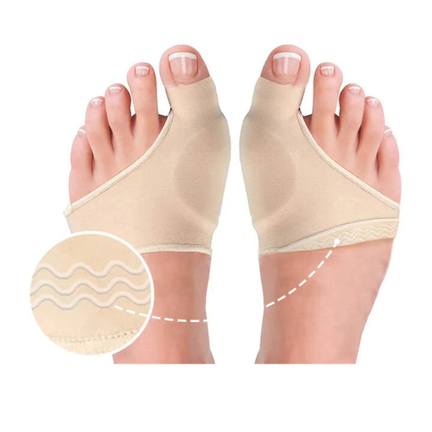 Hallux Valgus Korrektor | Zehentrenner & Schiene | Weiches Gel & Elastisches Material | Schmerzfreie Fußkorrektur